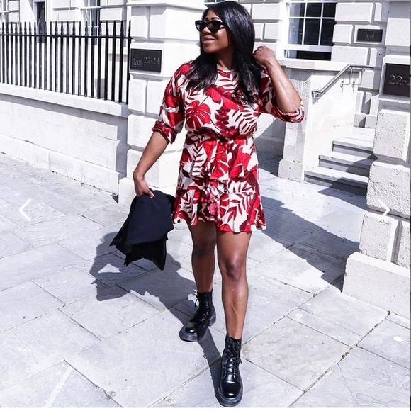 Johanna Ortiz for H&M Light Beige Leaf Pri… - Picture 8 of 10